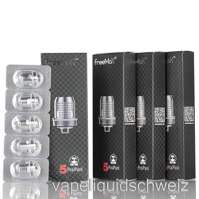 Freemax Fireluke M / TX Mesh Ersatzspulen 0,15 Ohm X1 Mesh Spulen Vape Liquid E-Liquid Schweiz